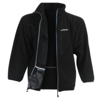Fleece, thick (400 g/L) with 3 zipper pockets